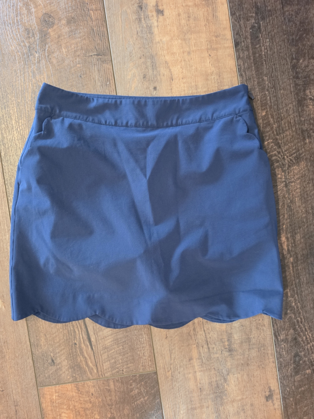 Vineyard Vines Performance Navy Scalloped Golf Skort Size 6